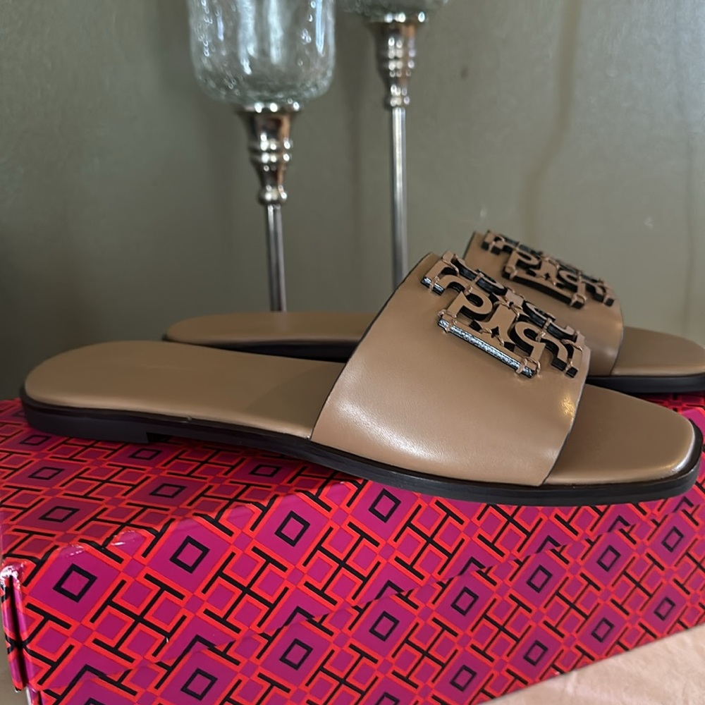 Tory butchered Ines slides sandals - Picture 2 of 6